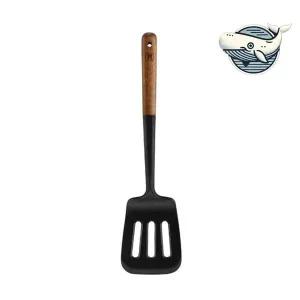 [골드스마일]주방 내열 실리콘 뒤지개 요리용 널찍한 블랙