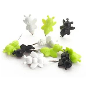 [셀러에이드]B꿀벌 비니 캐릭터압정 5포장 총 50P