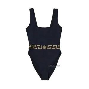 [베르사체] SS25 여성 민소매 원피스 수영복 1003204 1A11119 1B000