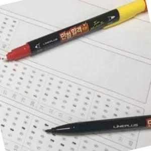 양면 싸인펜 서류 정리용 문서 작성 필기구 사무용 마커 (WFK8STY)