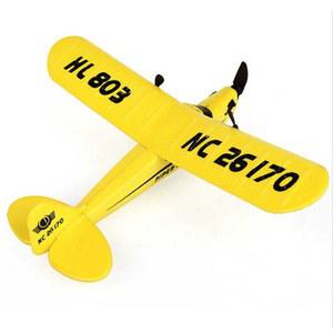 입문자용 RC 무선 조종 비행기 원격 항공기 모델 제어