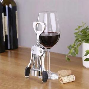 와인오프너 와인따개 고급형 병따개 손잡이 블랙그립