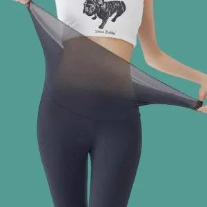 [콩심팥심]하이웨스트 신축성좋은 얇은 아이스 여름레깅스