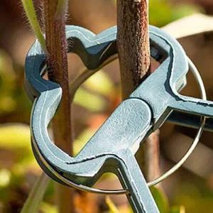 [셀러에이드]대-10개묶음 식물집게 고정집게 식물지지대 가드닝 농사