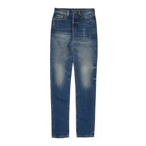 [생로랑] 여성 어센틱 슬림 핏 데님팬츠 739003 YV970 5017