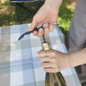 [셀러에이드]2단와인오프너 2단 휴대용 호일커터 오프너 와인