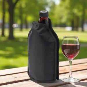 휴대용 와인 쿨러 보냉백 샴페인 보관용 칠링백 젤 쿨링 가방