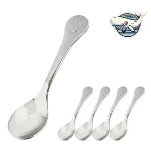 아기 전용 스푼세트 유아 아기의자 식사용