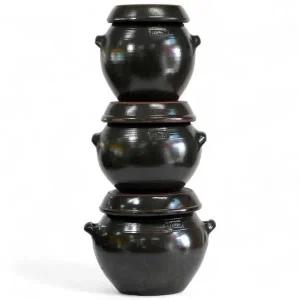 전통항아리 소형 항아리 옹기 6L 7L 10L 소금 장항아리