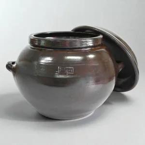 전통옹기 물동이 옹기 항아리 뚜껑 SET 쌀 소금 잡곡 장항아리