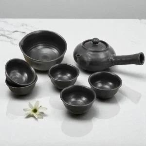 전통옹기 다기 세트 숙우 다관 찻잔 가정용 선물용 다도세트