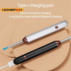 SL01 유형 C 충전 지능형 시각적 귀 청소기 USB 내시경 왁스 제거 도구 귀마개 카메라 건강