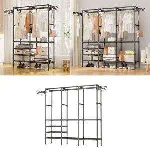 실용적인옷장 조립식 옷장 스탠드 공간활용 2단