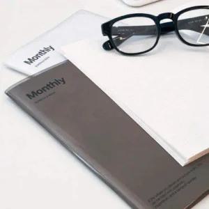 A5 만년 먼슬리 플래너 업무 스케줄러 데일리 다이어 스케줄러 일정