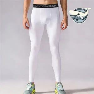스포츠 필라테스 레깅스 남성용 롱 런닝 운동복 레깅스