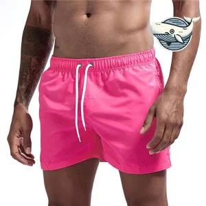 트렌디 남성 핑크 반바지 운동복 여름 헬스 남자필라테스복