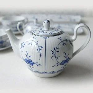 [셀러에이드]독일 고급 블룸 도자기 티포트 1P 홈카페 용품 주전자