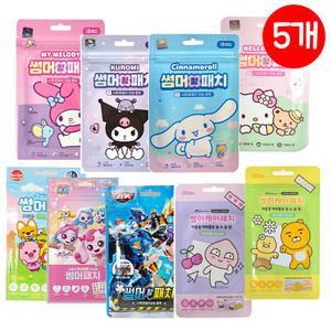 캐릭터 썸머패치-5개/모기기피 모기퇴치