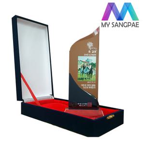 MY상패/디자인감사패 S-102/당일제작/크리스탈공로패/포토상패