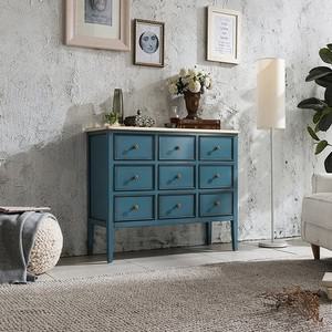 [무료배송] 클레식 빈티지 엔틱가구 디바 블루 9D 콘솔