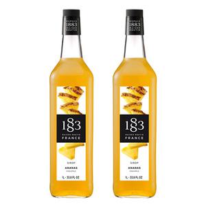 1883 파인애플 시럽 1000ml 2개세트