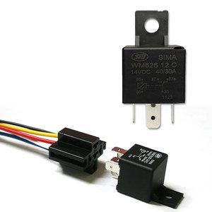 5P 릴레이 diy 40A 차량용 DC릴레이 소켓  5핀