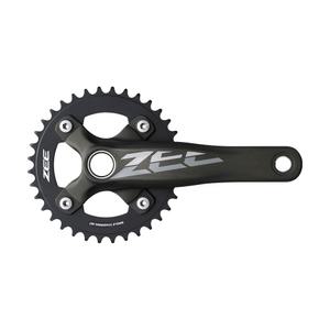 시마노 FC-M640 크랭크셋/ZEE 다운힐 MTB 자전거 36T 2피스 크랑크 165mm 170mm SM-BB52 BB포함 68-73mm