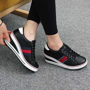 6목 키높이운동화 스니커즈 하이탑 웨지힐 단화 CN_05 비엔나