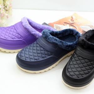 [월드컵] 여성 퍼 막힘 EVA 주방슬리퍼 굽 2cm 스위치W