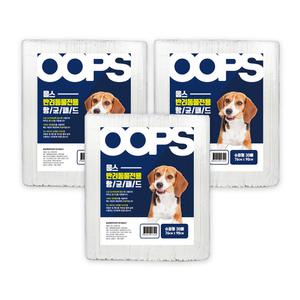 OOPS 웁스 애견패드 슈퍼형 75g 30매 X 3개 76x90cm 특대형