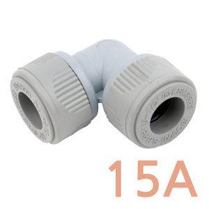 PB 에이콘 양엘보 15A 피비 EL 배관 자재 파이프 수도 연결 부속 모음 급수 급탕관 슬리브