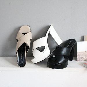 ALT_3044 여성 슬리퍼 뮬 가보시 슬리퍼 뮬