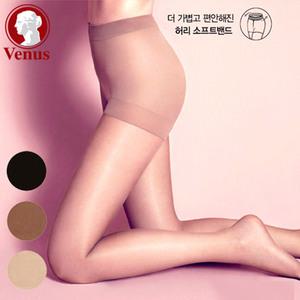 비너스 고탄력 15D 팬티스타킹 5장세트 검정 살구 커피 1146-비너스