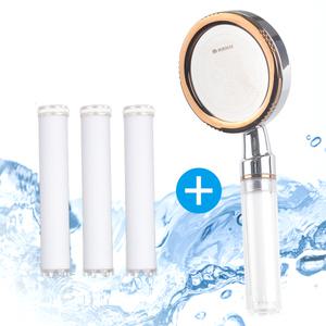 미리내 빅헤드 수압상승 샤워기 + 정수필터 3개 세트