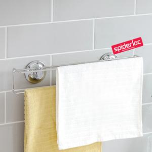 [스파이더락] 흡착식 와이어 뉴 수건걸이 2단
