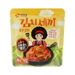 아워홈 김치세끼 볶음김치 80g