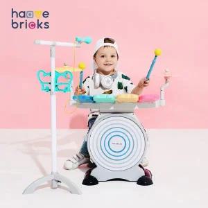 [하베브릭스]블루투스 피아노드럼 (돌아기 아기장난감)