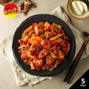 [유가네][특가할인]유가네 닭갈비 600g x 5팩