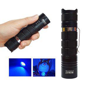 [로버스트]UV줌 W-365 블랙라이트 형광물질 고양이소변 물감놀이 UV라이트 위폐감별 네일경화 야광