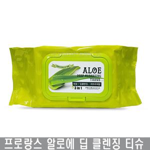 프로랑스 알로에 딥클렌징 티슈 100매