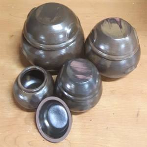 옹기 항아리 2호  미니항아리 미니단지 양념단지