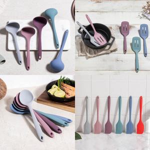 국산 실리콘 미니 조리도구세트 3종국자소/뒤집개소/요리스푼 4종국자/뒤집개소/다용도주걱소/요리스푼