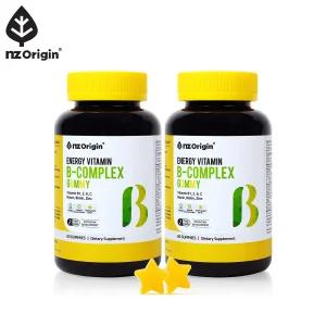 [엔젯오리진] 에너지 비타민B-컴플렉스 구미(청포도향)(3,000mgx60구미) X 2통