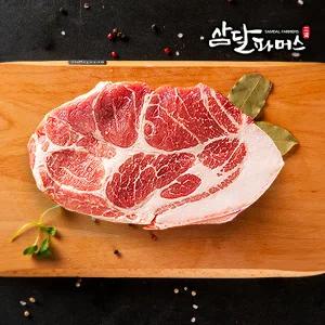 [롯데백화점]다온에프앤씨 [삼달파머스]냉장 제주 흑돼지 목살 500g /스킨포장