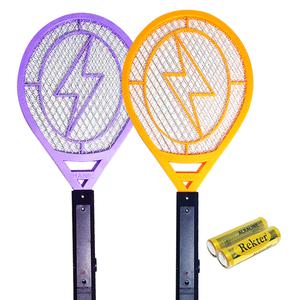 한일 전기모기채 전자 파리채 모기 파리 전기채 (색상랜덤)