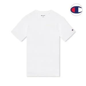 챔피온 클래식 져지 무지 레이어드 남자 여성 반팔티셔츠 화이트 T0223-045