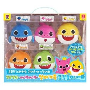 핑크퐁 상어가족 감각놀이세트