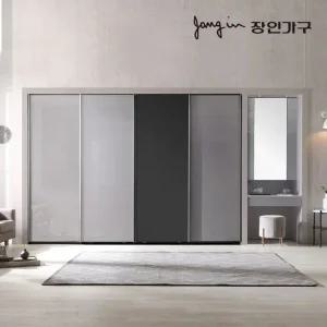 드홈 글로우 슬라이딩 미러파우더 붙박이장 30CM