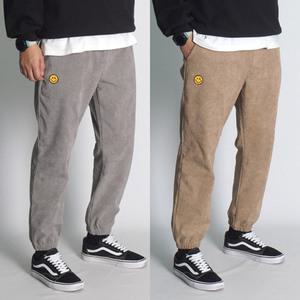 남자 와이드 골덴 코듀로이 조거팬츠 빅사이즈 밴딩 가을 겨울 일자