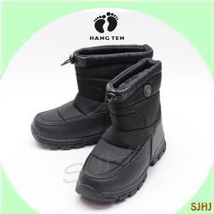 행텐	에스키모 패딩 남성 방한 부츠/블랙/방한화/눈 신발/털 안감/발목 부츠/